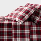 Queen 400 Thread Count Holiday Performance Sheet Set Red Plaid - Threshold Open. Price: $26.87.