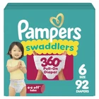 Pampers Swaddlers 360 Size Diapers 92 Count Leakproof Pull Comfy Designed Easy New. Price: $89.99.