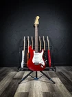 Squier Affinity Stratocaster - Candy Apple Red Used. Price: $209.99.