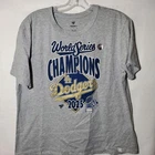 Los Angeles Dodgers Shirt Women Large Gray Mlb Fanatics World Series Champs 2025 New. Price: $24.99.