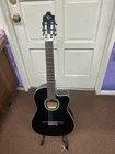 Dean Espana Classical Cutaway Acoustic Electric Guitar Black Local New. Price: $259.99.