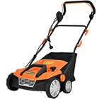 Costway Ironmax 13AMP Corded Scarifier 15" Electric Lawn Dethatcher W/50L Bag New. Price: $191.75.