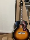 New Epiphone J-200 Acoustic Electric Guitar Aged Vintage Sunburst Gloss Open. Price: $700.00.