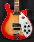 Rickenbacker 620 Fire Glo, Stereo, Gotoh Tuners, Rosewood Fb, Hsc New. Price: $2149.00.