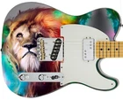 Guitar Skin Axe Wrap Reface Bass Body Lion Mane Attraction Color Trip Gs 038 New. Price: $59.95.