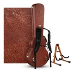 Yescom Les Paul Electric Guitar Hard Case W/ Folding Stand Backpack Strap Sonic New. Price: $169.90.