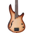 Ibanez SRH500F Fretless Acousticelectric Bass Guitar Flat Natural Browned Burst New. Price: $799.99.
