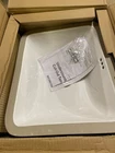 Signature Hardware 498227 Rainsville 18" White Undermount Bathroom Sink With Ove Open. Price: $93.89.