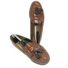 Cole Haan Mens Cognac Leather Loafers Shoes 3508 Tassels Preppy Office 10.5D Pre-owned. Price: $36.70.