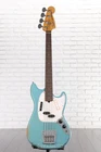 Fender Jmj Road Worn Mustang Bass Guitar - Faded Daphne Blue Very. Price: $1648.76.