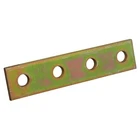10 X Superstrut 4-HOLE Flat Straight Bracket Gold Galvanized Open. Price: $878.99.