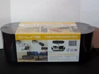 New Sealed D-line Cable Organizer Box 12 3/4" (l) 5" (w) 1/2" (h). Price: $8.00.