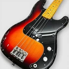 Fender American Standard Precision Bass Used 2013 Alder Sunburst W/soft Case. Price: $1535.99.