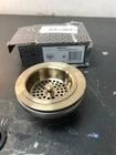 Brizo 69052-GL Brass Basket Strainer For Standard Kitchen Sinks Luxe Gold Used. Price: $78.39.