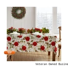 Elrene Home Fashions Christmas Poinsettia Grace Water- And Stain-resistant New. Price: $34.57.