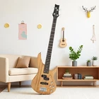 4-STRING Beginner Electric Bass Guitar Set Pj Pickups Bag Ib Style Natural New. Price: $109.59.