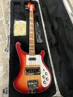 Rickenbacker Model 4003 Bass Guitar Fireglo With Case Used. Price: $1999.00.