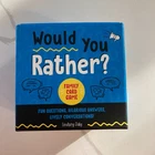 Would You Rather? Family Game Fun Cards By Daly Lindsey Very Good Like. Price: $12.99.