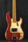 Fender Limited Edition P-jazz Bass Relic Aged Cimarron Red 1-PIECE Quartersawn New. Price: $4850.00.