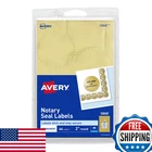 Avery Inkjet Print Or Write Notarial Seals 2 Diameter Gold 18 Packs 5868 New. Price: $117.15.