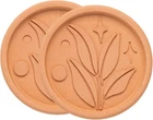 Goodful Brown Sugar Saver And Softener Disc With Elegant Leaf 2 Pack, Clay New. Price: $49.96.