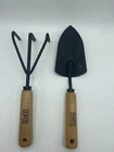 New Ames 13" Garden Trowel 11 Cultivator With Wood Handle 2 Piece. Price: $11.97.