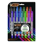 Bic Gel-ocity Stic Pen, Med 0.7 Mm, Random Ink Barrel Color, 14/PACK New. Price: $17.77.
