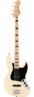 Fender Squier Affinity Series Active Jazz Bass Guitar, Olympic White New. Price: $499.99.