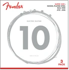 3-PACK Fender Super 250R Nps Electric Guitar Strings Set Regular 10-46 Guage New. Price: $16.32.