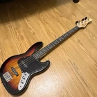 Squier Jazz 4-STRING Right-handed Solid Body Electric Bass, Sunburst Used. Price: $270.44.