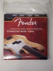 Fender 7350-M Stainless Steel Roundwound Bass 45-100 New. Price: $24.99.