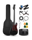 Tostar Electric Guitar Kit For Beginners 39" 6 String With Amp Sss Pickup Wit.... Price: $184.36.