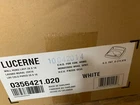 American Standard 0356.421.020 White Lucerne Wall-mount Sink (2) Available. Price: $80.00.