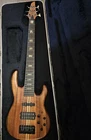 Carvin 6-STRING Electric Bass Guitar Koa Wood Finish Ebony Fretboard W/ Case Used. Price: $1200.00.