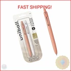 Uni-ball Zento Gel Ink Rollerball Pens, 2 Black Medium Point Smooth Writing New. Price: $8.39.