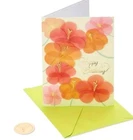 Papyrus Happy Birthday Card With Flowers New. Price: $7.25.