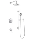 Kohler Awaken K-26914-G-CP Head Bar Valve Trim Diverter Shower System Chrome New Open. Price: $539.60.