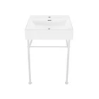 Swiss Madison SM-CS741 Claire 23-5/8" Rectangular Ceramic White New. Price: $222.17.