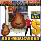 Ovation CEB44X-7C Acoustic Electric Bass Guitar (cognac Burst) New. Price: $625.00.