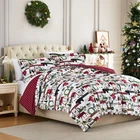Inc. Christmas Bedding Twin Duvet Cover Set With Pillow Sham, Reversible Ho... New. Price: $23.79.
