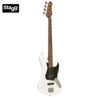 Stagg Series Standard J-style 4-STRING Electric Bass White Blonde SBJ-30 Whb New. Price: $259.99.