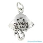 Cayman Islands Stingray Stinger 925 Solid Sterling Silver Charm Made Usa New. Price: $38.95.