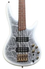 Ibanez Standard SR300EDX Electric Bass Guitar - Frozen Black Glacier Matte New. Price: $479.99.