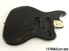 Fender Squier Paranormal Rascal Bass Hh Body Guitar Metallic Black Open. Price: $152.99.