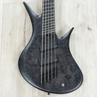 Legator HB5F Multi-scale 5-STRING Bass, Satin Black Burl New. Price: $1099.99.