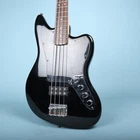 Squier Vintage Modified Jaguar Electric Active Bass Guitar Special Black Used. Price: $399.00.