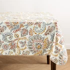 Elrene Home Fashions Ava Floral Jacobean Water- And Stain-resistant Vinyl Tablec New. Price: $20.69.