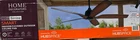 Home Decorators 60 In. Sirrine Matte Black Koa Blades Smart Ceiling Fan (open). Price: $118.79.