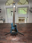 Hofner Shorty Deluxe Hct-sh Travel Electric Guitar Metallic Blue W/ Gig Bag Used. Price: $99.00.