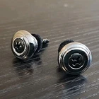 Schecter Electric Guitar Genuine Oem "smoked Chrome" Strap Buttons Excellent Used. Price: $14.99.
